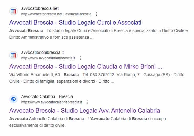 Avvocati Brescia in prima pagina