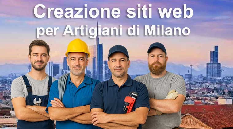 Creazione siti web per artigiani di Milano - Studio Viasetti