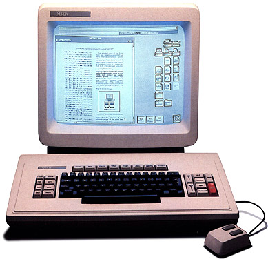 Xerox Star 8010 - Primo Computer con mouse