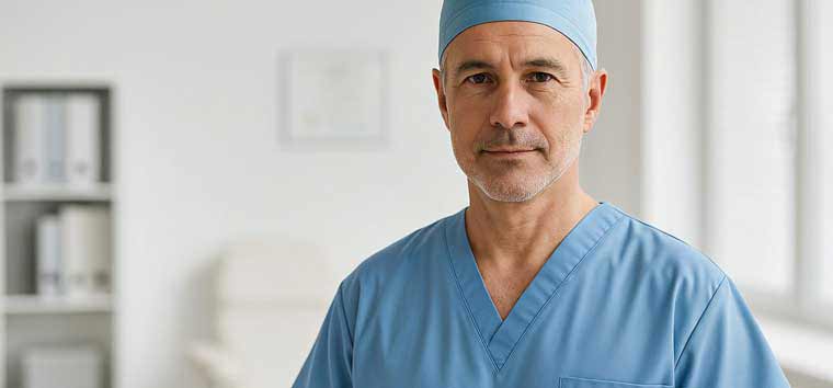 Creazione siti per medici - Foto di un medico